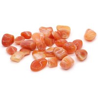 Carnelian Tumbled Stones - 24 Pack, 20mm-30mm