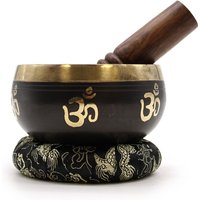Singing Bowl Set With Mallet & Pillow - 9cm X 5cm - Authentic Harmonic Resonance