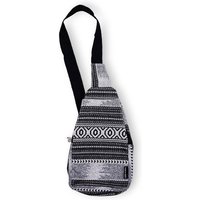 Nomad Sari Jacquard Natural Cross Bag - Urban Caravan