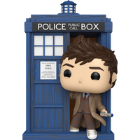 Funko Pop! Rides Deluxe Tardis with Tenth Doctor