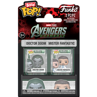 Funko Bitty Pop! Doctor Doom & Mister Fantastic 2-Pack