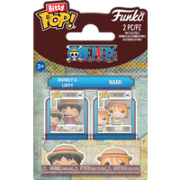 Funko Bitty Pop! Monkey D. Luffy & Nami 2-Pack