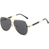 Stylish Driving Casual Frameless Aviator Sunglasses Personalized Fashion Accessory