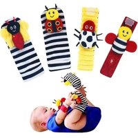 Animal Watch Wrist Strap Wrist Strap Sock Strap Rattle Paper toy