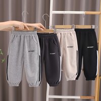 Boys' Sporty Fashionable Long Pants Autumn Casual Loose Korean Style Versatile Trendy Children's Clothing 3-7 Years