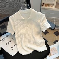 women's thin loose slim fat MM short-sleeved T-shirt