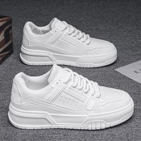 shoes spring autumn niche design versatile casual pure sneakers sports thick bottom heightening bread shoes
