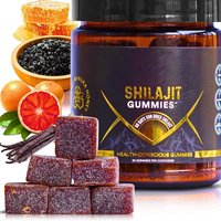 Organic SHILAJIT Candy | Sugar Made From Organic Manuka Honey And Sugar | Natural Fulvic Acid And Malic Acid | For Heart And Brain, Cell Health