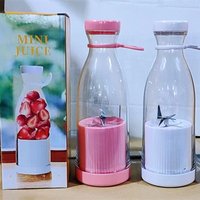 Portable USB Rechargeable Juicer Bottle With 6-Blade & 4-Blade Options – 380ml Travel-Friendly Blender For Smoothies, Shakes & Fresh Juice