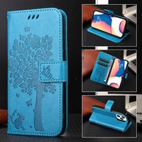 Wallet Case Nokia 3.4 2.4 2.3 1.3 6.2 6.3 7.1 8.1 Embossed Cat PU Leather Flip Cover NOKIA G21 G11 G50 C10 C20 X