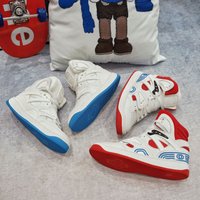 Putian High Top First Layer Cowhide Basketball Block Couple Casual Sports Skateboard Shoes