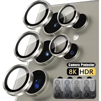Metal Lens Ring Glass Samsung Galaxy S25 Ultra S24 S23 Plus Z Flip6 Fold6 Camera Protection Cover Tempered Glass Accessories