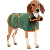 New Dog Bath Towel Pet Absorbent Bathrobe Large and Small Dog Cleaning Body Wrap Dry Cat Bath Towel