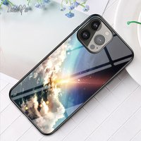 iPhone 11 Pro Glass Case DECLAREYAO Luxury Ultra Slim Hard Mirror Tempered Glass Coque iPhon 11 Pro Max Ca