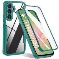 360 Full Scree Protection Case For Samsung A56 A36 A55 5G A16 A35 A15 A54 A34 A53 A33 A13 A52s Soft Silicone Phone Cover