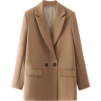 stylish light gray blend suit