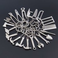 Creative Mini Simulation Adjustable Wrench Keychain Functional Tool Caliper Pendant Small Gift