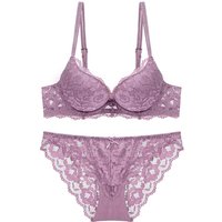 clothing sexy lingerie small breasts show big gathered bra anti sagging collection breast push up bra set bra