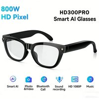 2026 AI 800W Pixel Camera Translation Glasses Photo Video Recording Bluetooth 5.4 Call Waterproof Smart Sunglasses