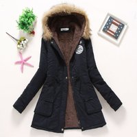 Women's Clothing Factory direct supply of cotton padded clothes for women style standard long sleeved lamb wool cotton padded clothes for women