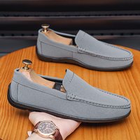Bean 2025 New Autumn Trend Lazy Foot On Men’s Casual Le Fu Shoes Men
