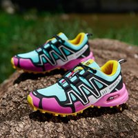 Wide Width Hiking Shoes Anti Slip Trail Running & Outdoor Trekking Boots 