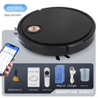 Fully Automatic Home Smart Sweeping Mopping Vacuuming 3 1 Robot Water Tank APP Remote Control
