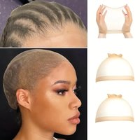 wig net cap HD WIG CAP universal skin color high elasticity ultra clear wig hair net