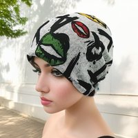 Hat women’s Korean version, trendy spring autumn pullover, windproof and warm scarf, pile for sleeping, maternity,