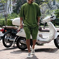 clothing sports suit casual loose fashion short sleeve T shirt shorts two piece set