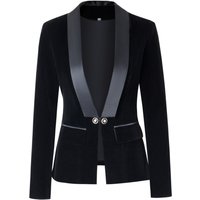 Clothing style jacket catwalk high grade suit slim fit button velvet slim fit suit jacket