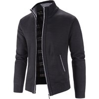 fleece thick knit sweater slim sweater coat cardigan