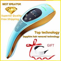 Removal Permanent Painless Ice Cooling IPL Hair Remover Laser Epilator Unlimited Flashes Face Body