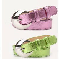 Moon Fashion Versatile Ins Simple Korean Style Jeans High end Belt