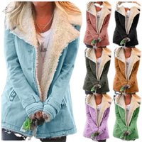 cashmere long sleeve warm padded jacket
