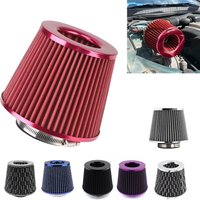 Car Modification 76mm High flow Air Filter Modified Mushroom Head Filter Winter Mushroom Head Exhaust Gas Filter
