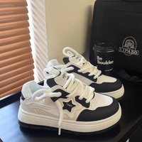 Wear Star Shoes Popular All Match Shoes Student Big Head Board Shoes