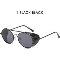 Metal Steampunk Flip Frame Sunglasses Female Sunglasses Retro Glasses Wholesale
