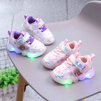 Light Shoes Sports Shoes Spring Autumn Non Slip Soft Sole Shoes Princess 0 1 One Year Old 3