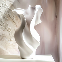 Creative Art Simulation Vase Ins Style High Aesthetic Living Room Flower Arranger Home Wine Cabinet Decoration Niche