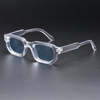 Simple Stylish Small frame Square Cross border European American Fashion Street Style UV Protection