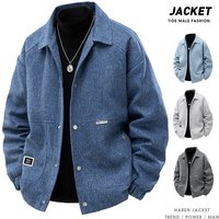 Men's Clothing Plus Size Woolen Jacket For Men Plus Size Spring And Autumn Jacket For Men With Tops