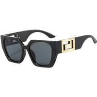 Fashionable Personalized Hollow Leg Sunglasses Trendy Sunshade Retro Blocked Sunglasses