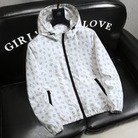 Clothing Trendy Style Hooded Jacket High End Versatile Fashionable Printed Casual Outerwear Spring