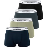Premium Cotton Boxer Briefs Soft Breathable Underwear Comfort Fit True to XXL