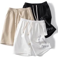 Men's Clothing Thin Casual Cute Printed Shorts Knee Length Loose Pants Quick Drying Sports Ice Silk Casual Shorts