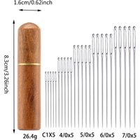 Sewing tools Bottled large eye manual sewing needles Multipurpose manual sewing cotton quilt needle set Manual sewing needle combination