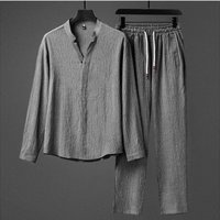 Clothing Thin Five Point Sleeve Suit Summer Large Loose Mid Sleeve T Shirt Pleated Two Piece Sportswear