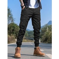 Retro Workwear Casual Pants Pocket Long Trousers European Trendy Brand Spring Autumn 2026