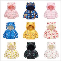 Clothing Spring Winter Cartoon Down Padded Jacket Cotton padded Short Jacket
